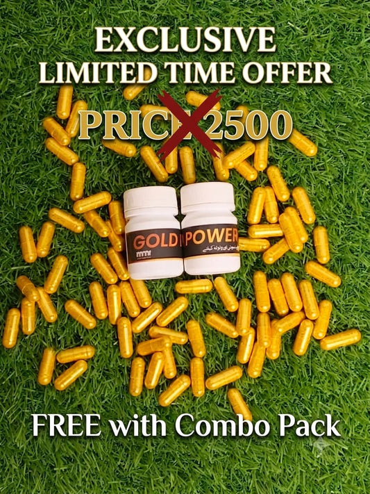 3 in 1 Power Combo + Free Gold Power Capsule⚡💪